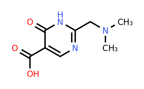 1540018-92-5 | 2-((Dimethylamino)methyl)-6-oxo-1,6-dihydropyrimidine-5-carboxylic acid