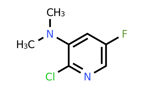 2-Chloro-5-fluoro-N,N-dimethylpyridin-3-amine