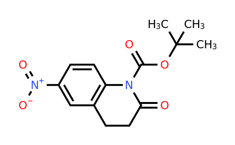 154083-23-5 | tert-butyl 6-nitro-2-oxo-3,4-dihydroquinoline-1(2H)-carboxylate