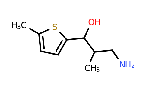 1541834-34-7 | 3-Amino-2-methyl-1-(5-methylthiophen-2-yl)propan-1-ol
