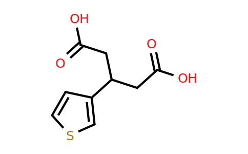 154227-58-4 | 3-(Thiophen-3-yl)pentanedioic acid