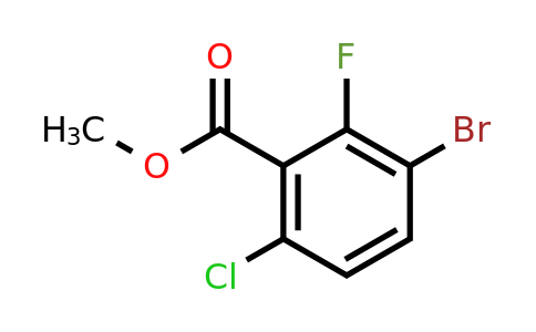 1543224-54-9 | Methyl 3-bromo-6-chloro-2-fluorobenzoate