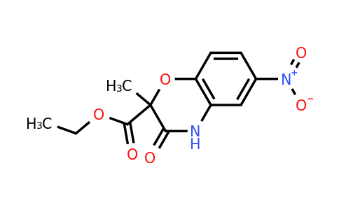 154365-37-4 | Ethyl 2-methyl-6-nitro-3-oxo-3,4-dihydro-2H-benzo[b][1,4]oxazine-2-carboxylate