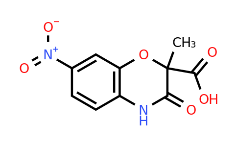 154365-43-2 | 2-Methyl-7-nitro-3-oxo-3,4-dihydro-2H-benzo[b][1,4]oxazine-2-carboxylic acid