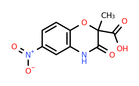 154365-44-3 | 2-Methyl-6-nitro-3-oxo-3,4-dihydro-2H-benzo[b][1,4]oxazine-2-carboxylic acid