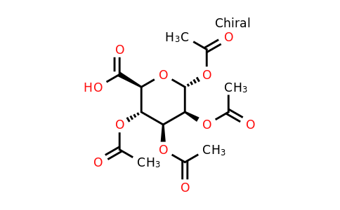 (2S,3S,4S,5S,6R)-3,4,5,6-Tetraacetoxytetrahydro-2H-pyran-2-carboxylic acid