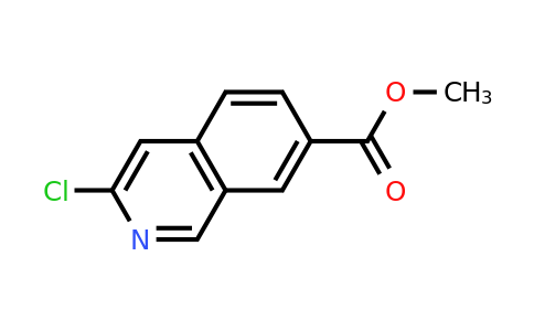1544665-58-8 | Methyl 3-chloroisoquinoline-7-carboxylate