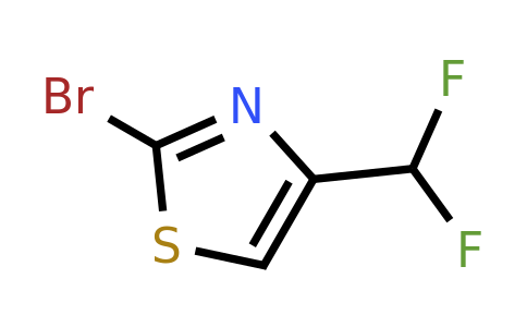 1545252-82-1 | 2-Bromo-4-(difluoromethyl)thiazole