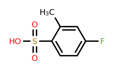 4-Fluoro-2-methylbenzenesulfonic acid