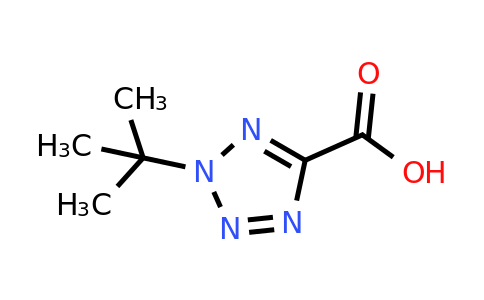 1547646-28-5 | 2-tert-Butyl-2H-1,2,3,4-tetrazole-5-carboxylic acid