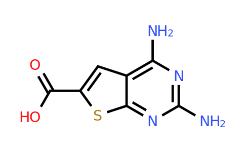 155087-28-8 | 2,4-Diaminothieno[2,3-d]pyrimidine-6-carboxylic acid