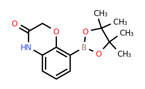 1551418-99-5 | 8-(4,4,5,5-Tetramethyl-1,3,2-dioxaborolan-2-yl)-2H-benzo[b][1,4]oxazin-3(4H)-one