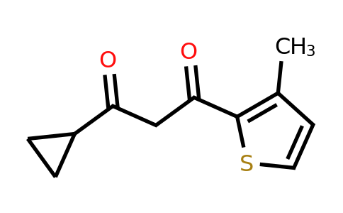 155376-96-8 | 1-Cyclopropyl-3-(3-methylthiophen-2-yl)propane-1,3-dione