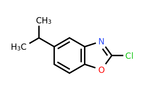 155392-52-2 | 2-Chloro-5-(propan-2-yl)-1,3-benzoxazole