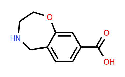 1553959-31-1 | 2,3,4,5-Tetrahydrobenzo[f][1,4]oxazepine-8-carboxylic acid