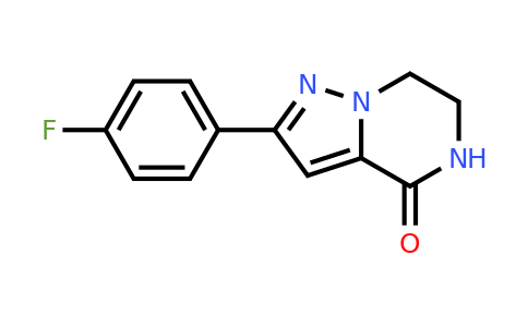 1553968-38-9 | 2-(4-Fluorophenyl)-6,7-dihydro-5H-pyrazolo[1,5-a]pyrazin-4-one