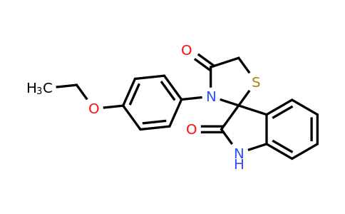 155425-87-9 | 3'-(4-Ethoxyphenyl)spiro[indoline-3,2'-thiazolidine]-2,4'-dione