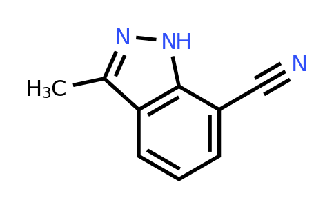 1554584-26-7 | 3-Methyl-1H-indazole-7-carbonitrile