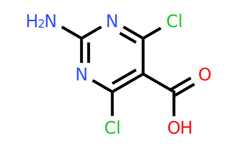 1555389-67-7 | 2-Amino-4,6-dichloro-pyrimidine-5-carboxylicacid