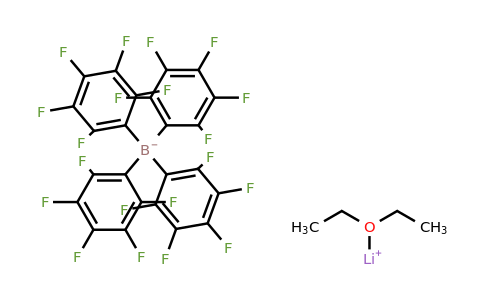 155543-02-5 | Lithium Tetrakis(pentafluorophenyl)borate Ethyl ether Complex