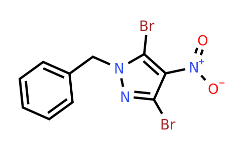 1-Benzyl-3,5-dibromo-4-nitro-1H-pyrazole