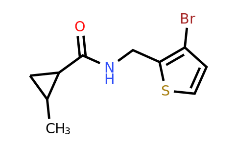 1556784-58-7 | n-((3-Bromothiophen-2-yl)methyl)-2-methylcyclopropane-1-carboxamide
