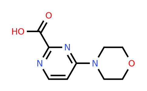 1557920-92-9 | 4-Morpholinopyrimidine-2-carboxylic acid