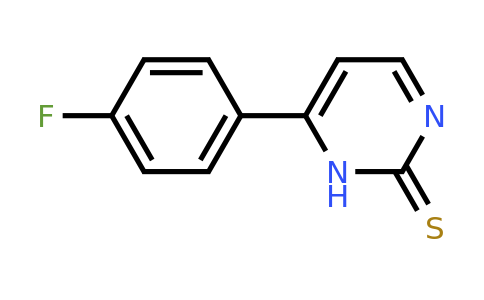 155957-43-0 | 6-(4-Fluorophenyl)pyrimidine-2(1H)-thione