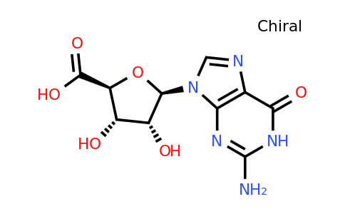 (2S,3S,4R,5R)-5-(2-Amino-6-oxo-1,6-dihydro-9H-purin-9-yl)-3,4-dihydroxytetrahydrofuran-2-carboxylic acid