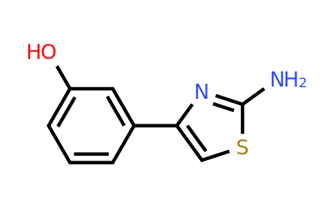 155983-86-1 | 3-(2-Aminothiazol-4-yl)phenol