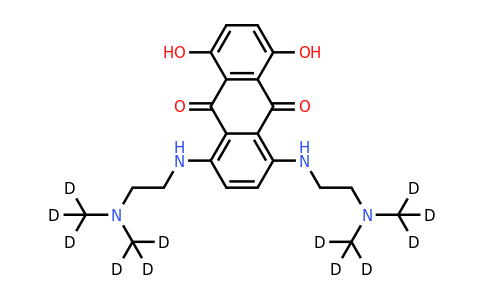 1,4-Bis((2-(bis(methyl-d3)amino)ethyl)amino)-5,8-dihydroxyanthracene-9,10-dione