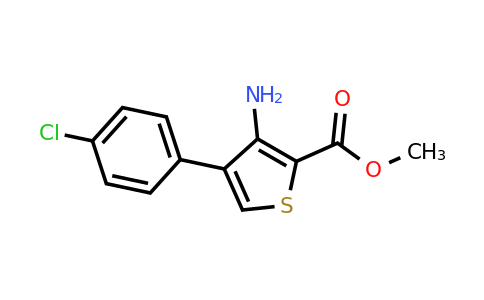 156274-30-5 | Methyl 3-amino-4-(4-chlorophenyl)thiophene-2-carboxylate