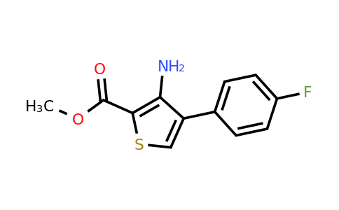 156274-32-7 | Methyl 3-amino-4-(4-fluorophenyl)thiophene-2-carboxylate