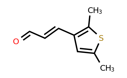 1563239-70-2 | 3-(2,5-Dimethylthiophen-3-yl)acrylaldehyde