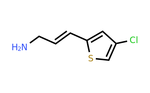 1563309-25-0 | 3-(4-Chlorothiophen-2-yl)prop-2-en-1-amine