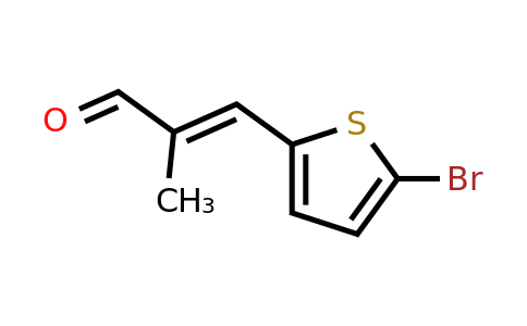 1563696-09-2 | 3-(5-Bromothiophen-2-yl)-2-methylprop-2-enal