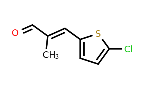 1563958-97-3 | 3-(5-Chlorothiophen-2-yl)-2-methylprop-2-enal