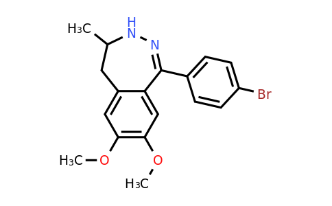 1564270-44-5 | 1-(4-Bromophenyl)-7,8-dimethoxy-4-methyl-4,5-dihydro-3H-benzo[d][1,2]diazepine