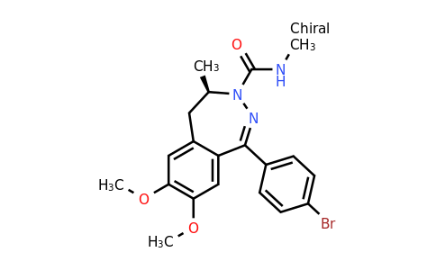 1564271-34-6 | (R)-1-(4-Bromophenyl)-7,8-dimethoxy-N,4-dimethyl-4,5-dihydro-3H-benzo[d][1,2]diazepine-3-carboxamide