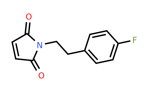 156489-29-1 | 1-[2-(4-fluorophenyl)ethyl]-2,5-dihydro-1h-pyrrole-2,5-dione