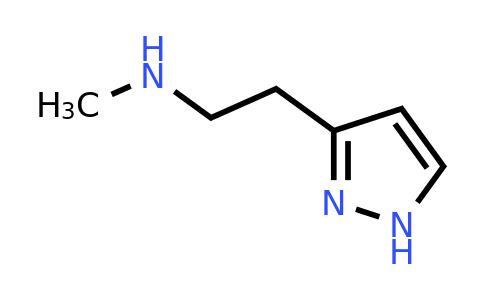1565034-74-3 | n-Methyl-2-(1h-pyrazol-3-yl)ethan-1-amine