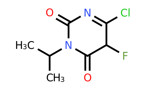 1565085-68-8 | 6-Chloro-5-fluoro-3-(propan-2-yl)-2,3,4,5-tetrahydropyrimidine-2,4-dione