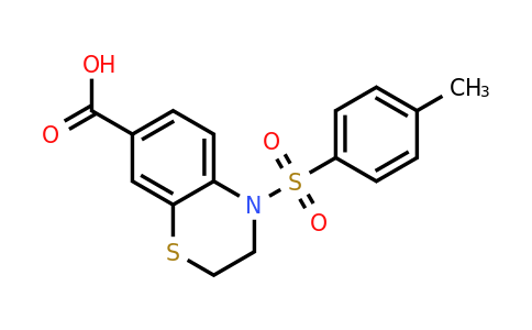 156578-98-2 | 4-Tosyl-3,4-dihydro-2H-benzo[b][1,4]thiazine-7-carboxylic acid