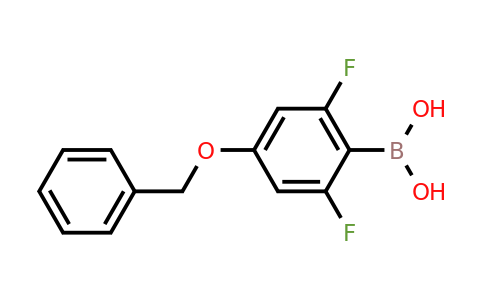 156635-89-1 | (4-(Benzyloxy)-2,6-difluorophenyl)boronicacid