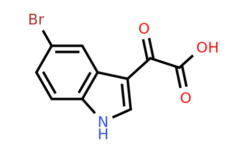 156695-44-2 | 2-(5-Bromo-1H-indol-3-yl)-2-oxoacetic acid