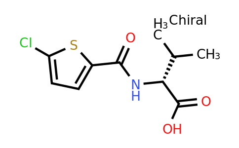 1568148-38-8 | (2r)-2-[(5-chlorothiophen-2-yl)formamido]-3-methylbutanoic acid