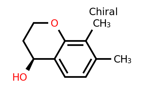 1568201-94-4 | (4s)-7,8-dimethyl-3,4-dihydro-2h-1-benZopyran-4-ol