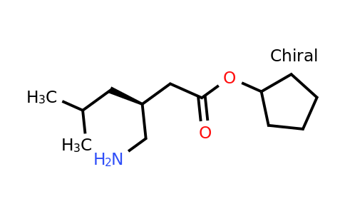1568233-14-6 | Cyclopentyl (S)-3-(aminomethyl)-5-methylhexanoate