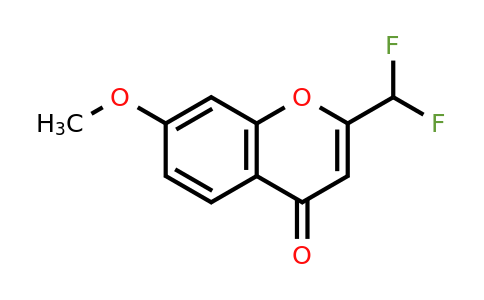 156909-18-1 | 2-(Difluoromethyl)-7-methoxy-4H-chromen-4-one
