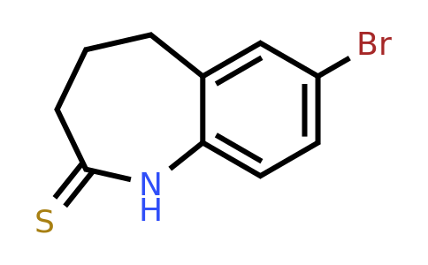 156938-77-1 | 7-Bromo-1,3,4,5-tetrahydro-2H-benzo[b]azepine-2-thione